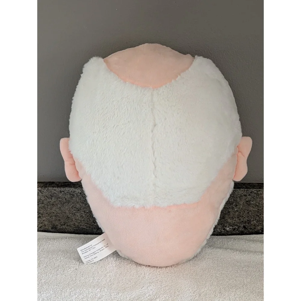 The Unemployed Philosophy Guild Sigmund Freud Pillow Stuffed Portrait Face Man